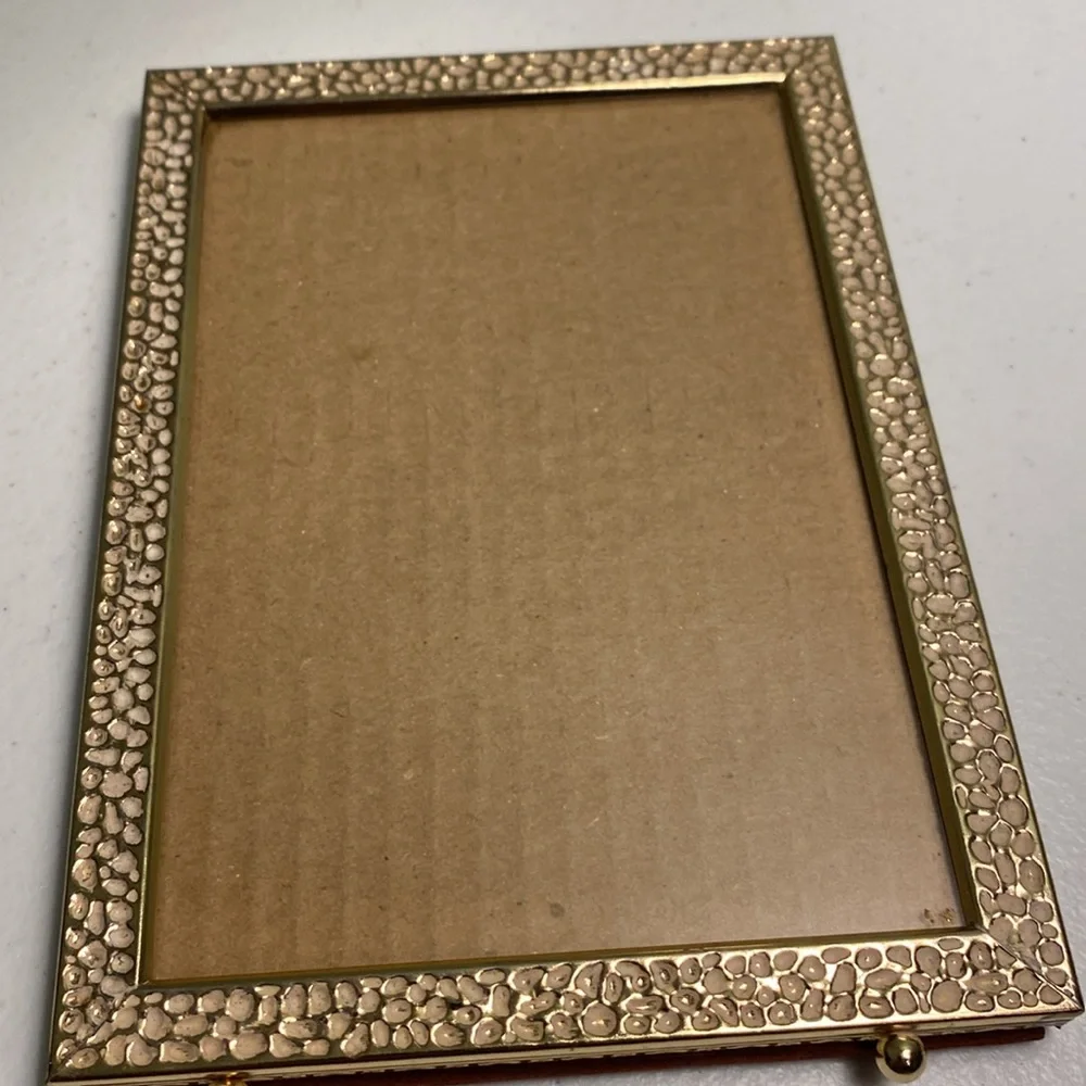 Hammered Look Metal Picture Frame